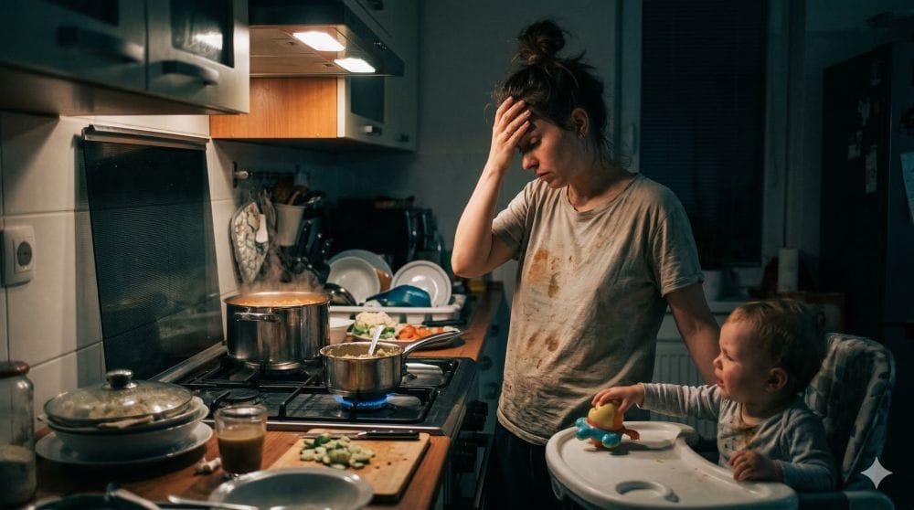 Konec denního vaření dvojích jídel: Jak přizpůsobit rodinný oběd pro roční batole